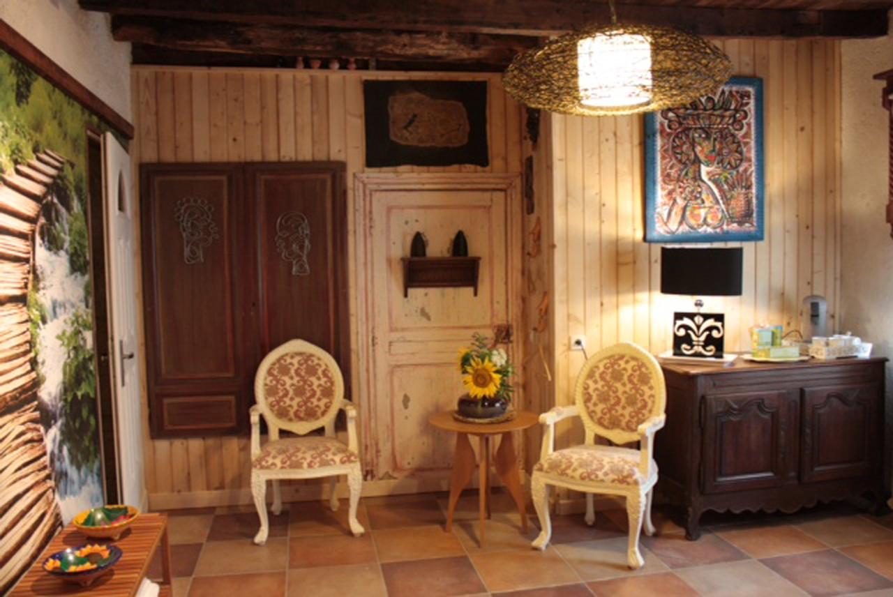 Bed and Breakfast Le Clos Mandalou à Saint-Pompont Chambre photo